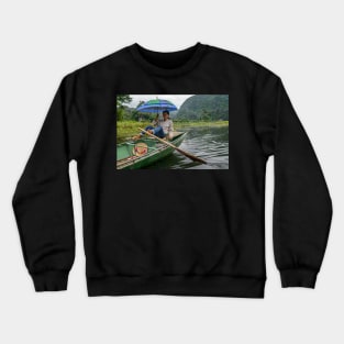 Boat Lady Crewneck Sweatshirt